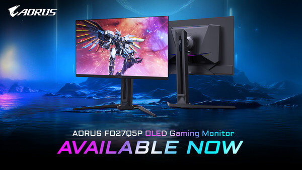 GIGABYTE Announces Availability of 27 QD-OLED Gaming Monitor AORUS FO27Q5P Featuring 500Hz Refresh Rate